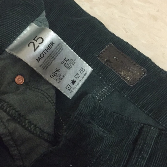 MOTHER Denim evergreen corduroy pants - Picture 4 of 6